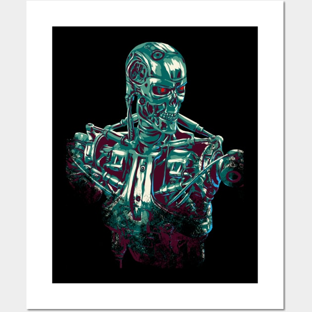 terminator Wall Art by Kotolevskiy